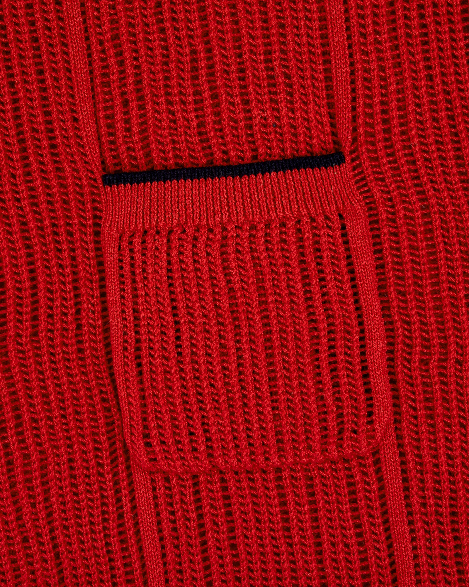 Long-Sleeve Mesh Knit Tee