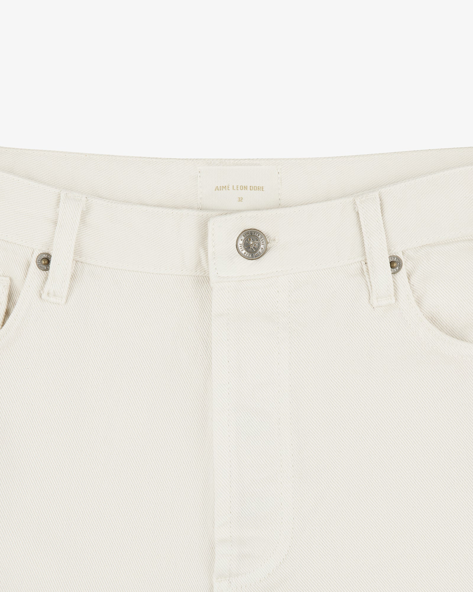 Garment Dyed Relaxed Fit Denim