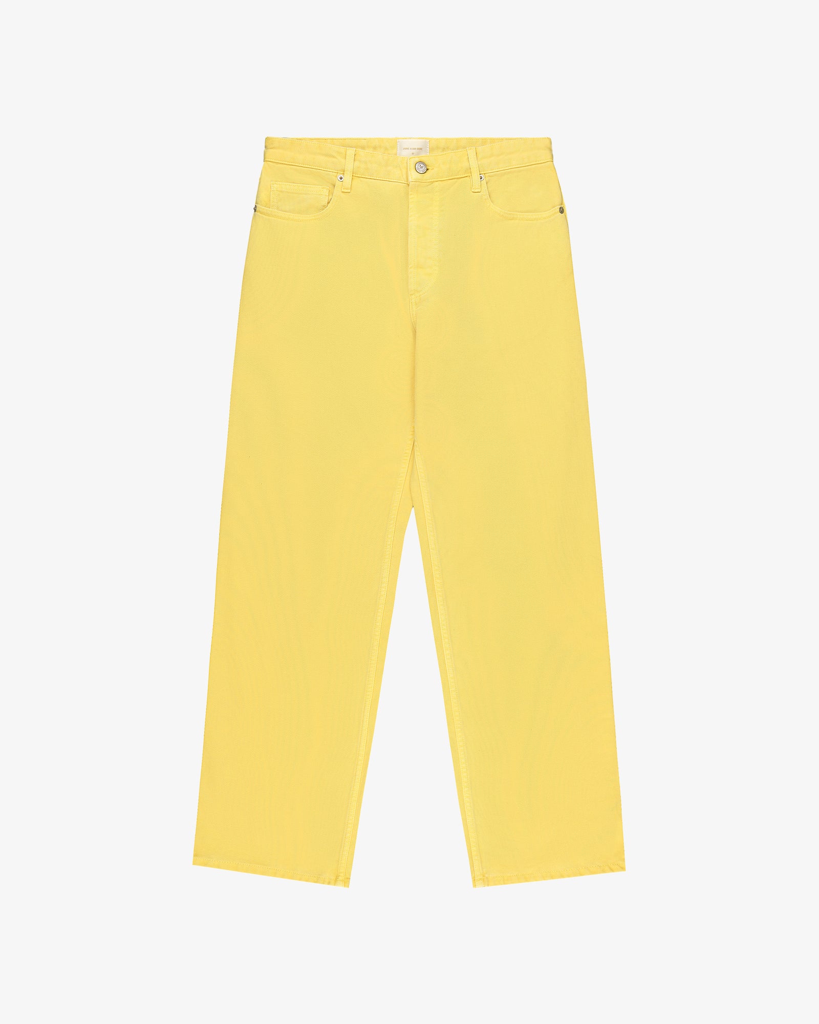 Garment Dyed Relaxed Fit Denim