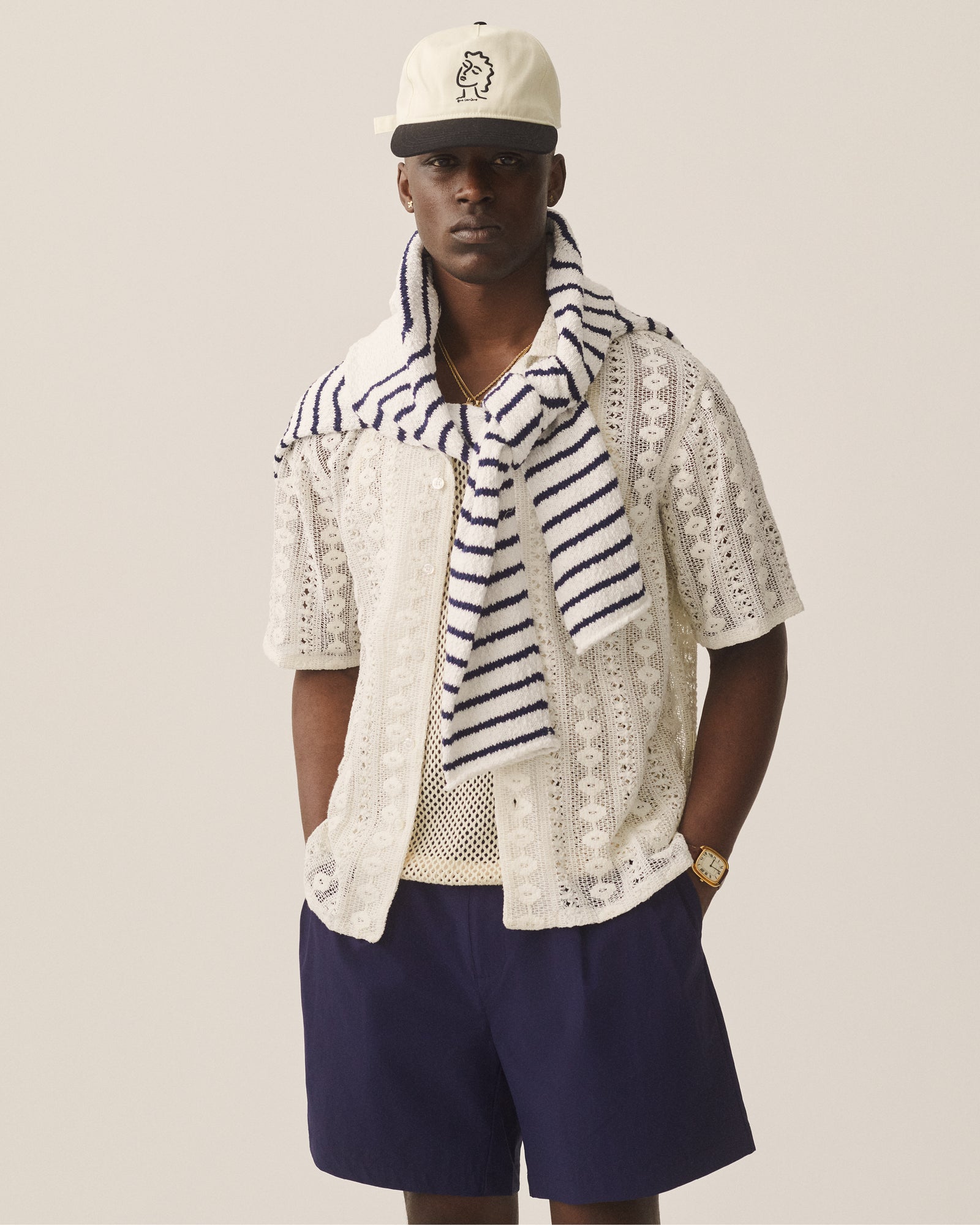 Lace Resort Shirt