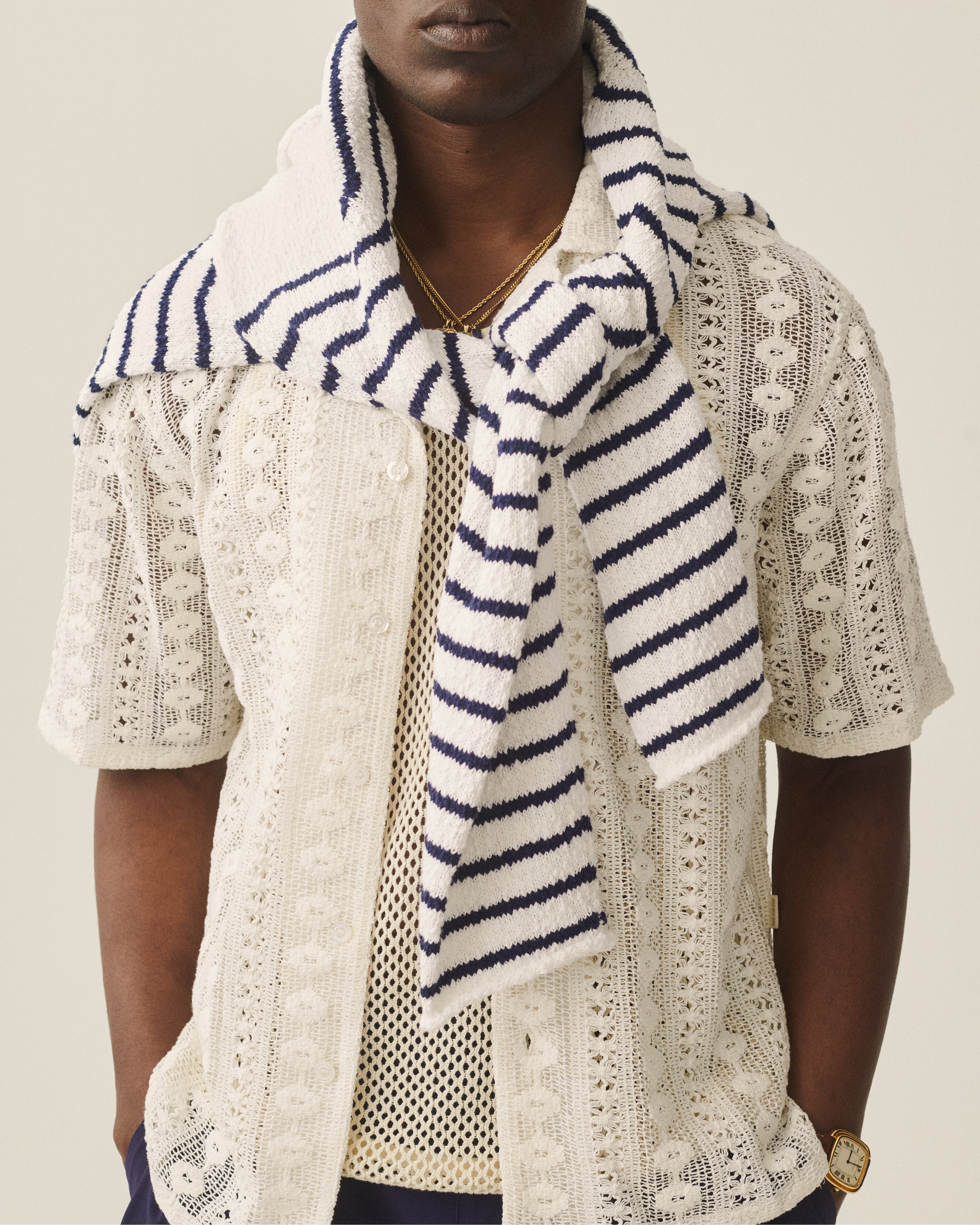 Lace Resort Shirt