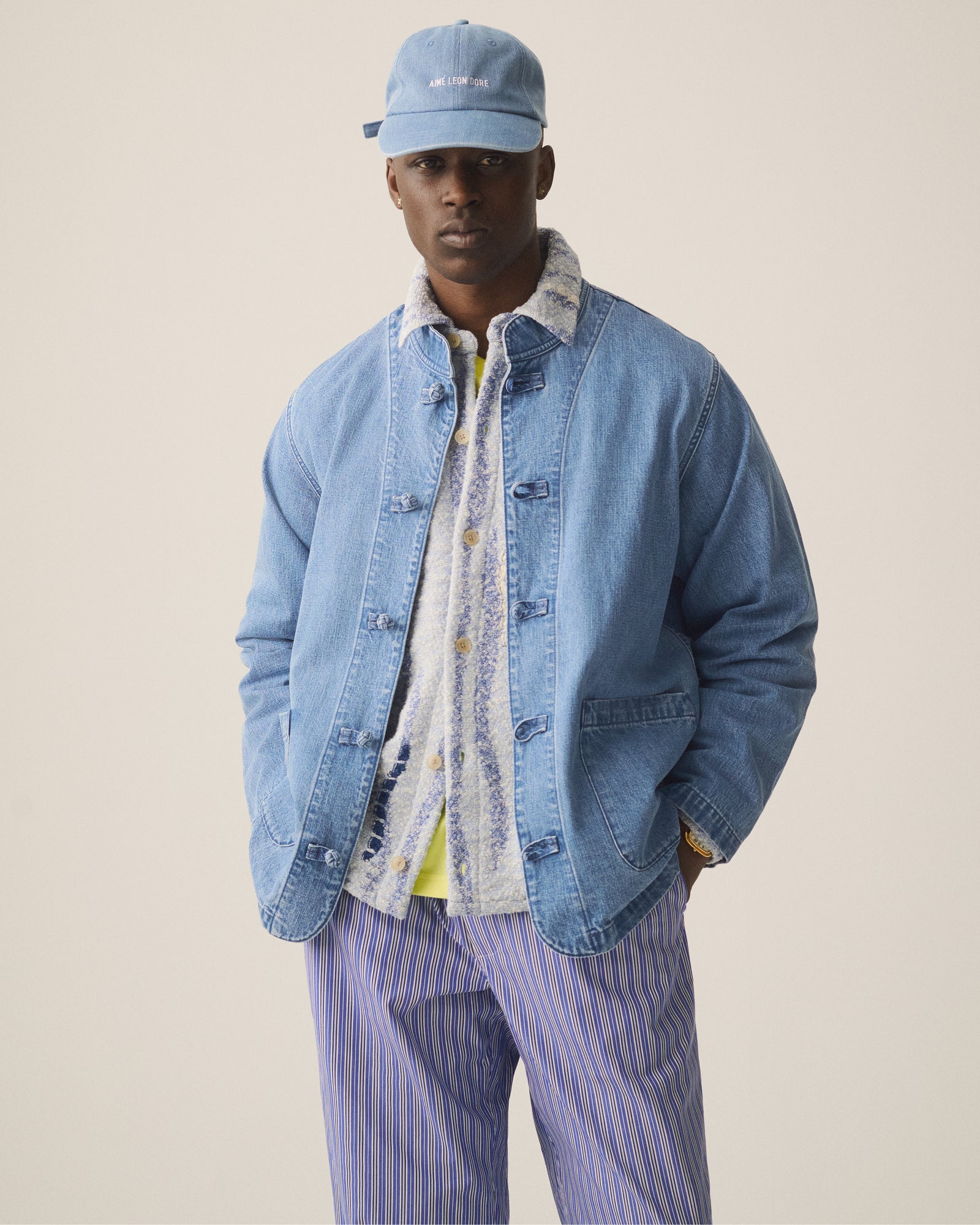 Jacquard Knit Overshirt