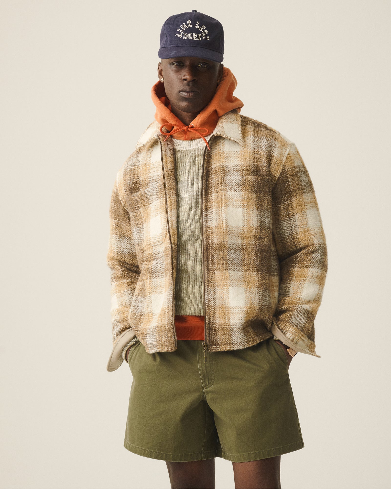 Alpaca Blend Zip Shirt