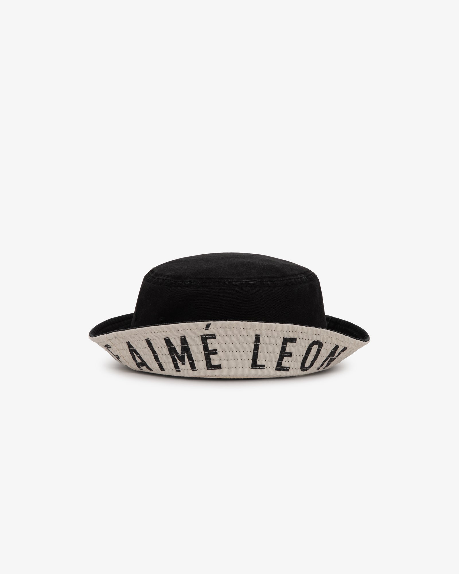 Contrast Logo Bucket Hat