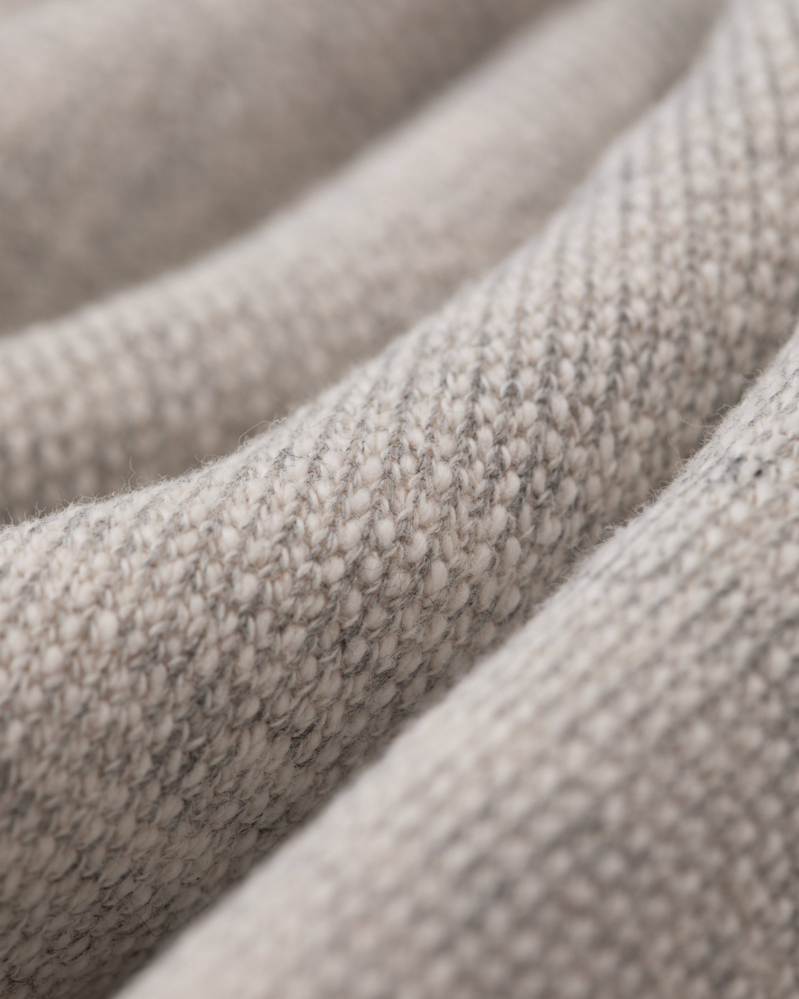 Jacquard Collar Snap Pullover
