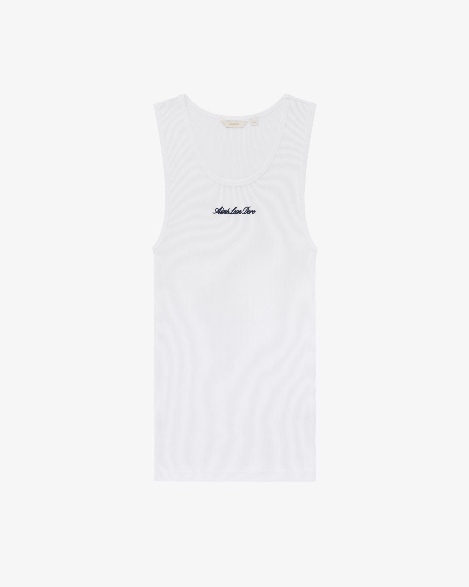 Embroidered Logo Tank   Top