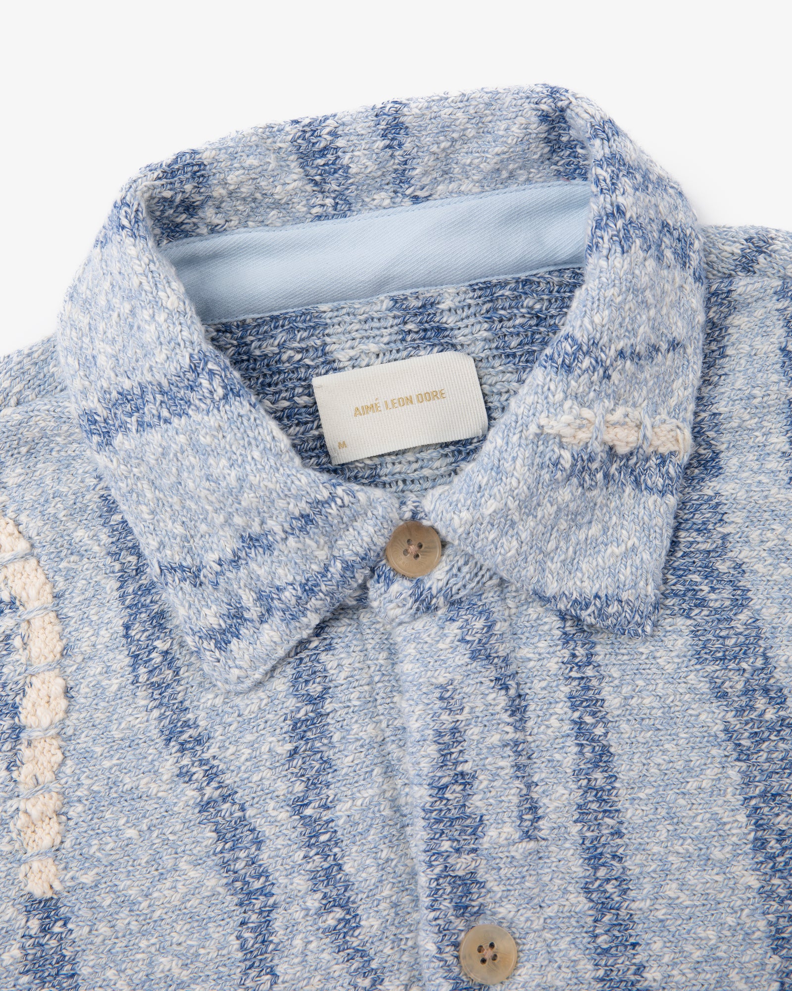 Jacquard Knit Overshirt