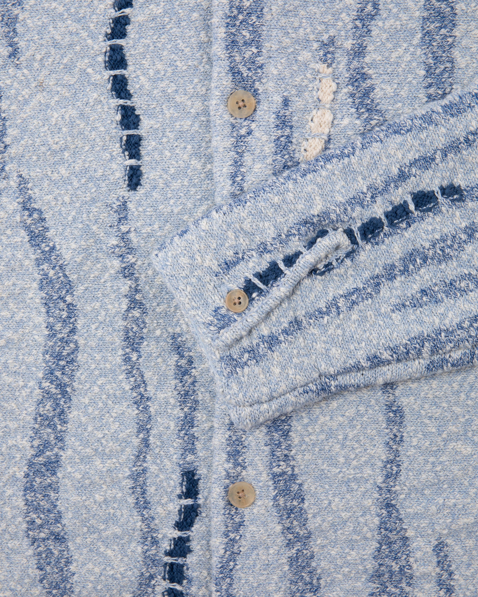 Jacquard Knit Overshirt
