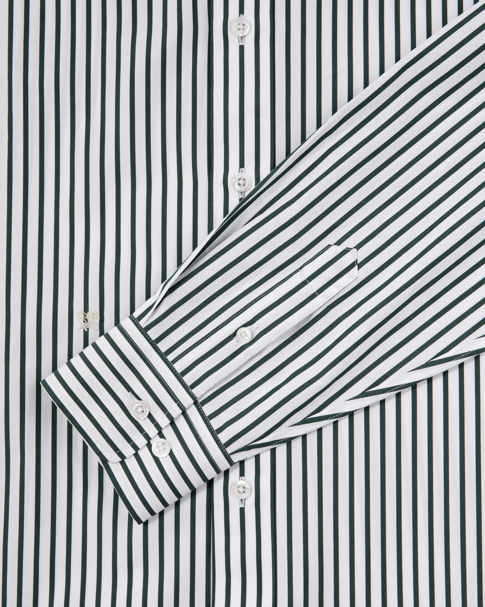 Monogram Yarn Dyed Stripe Shirt