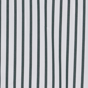 White / green stripe