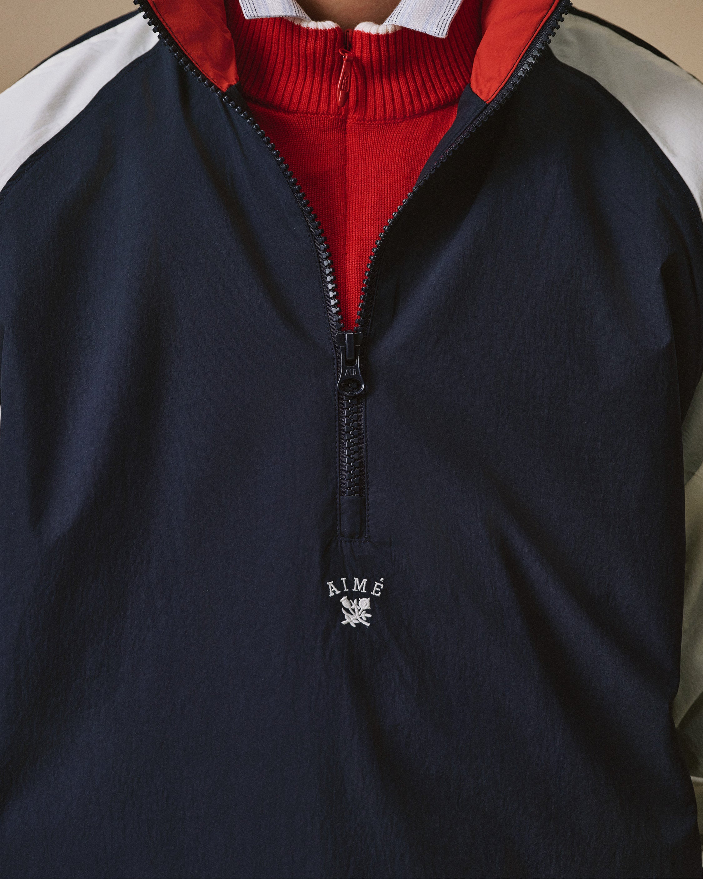 Crest Nylon Half-Zip Pullover