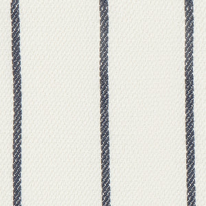 White / navy stripe