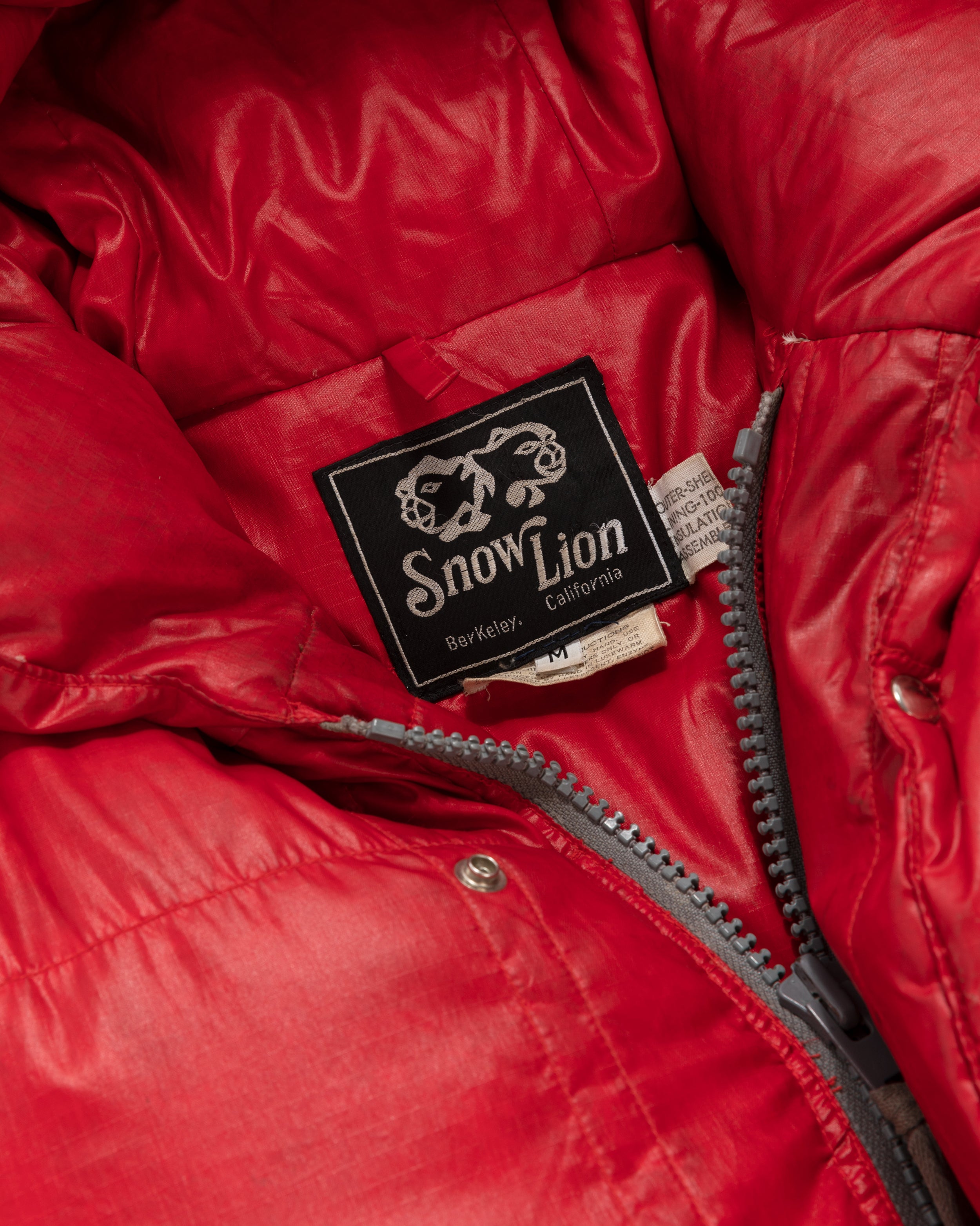 Snow Lion Hooded Down Jacket – Aimé Leon Dore