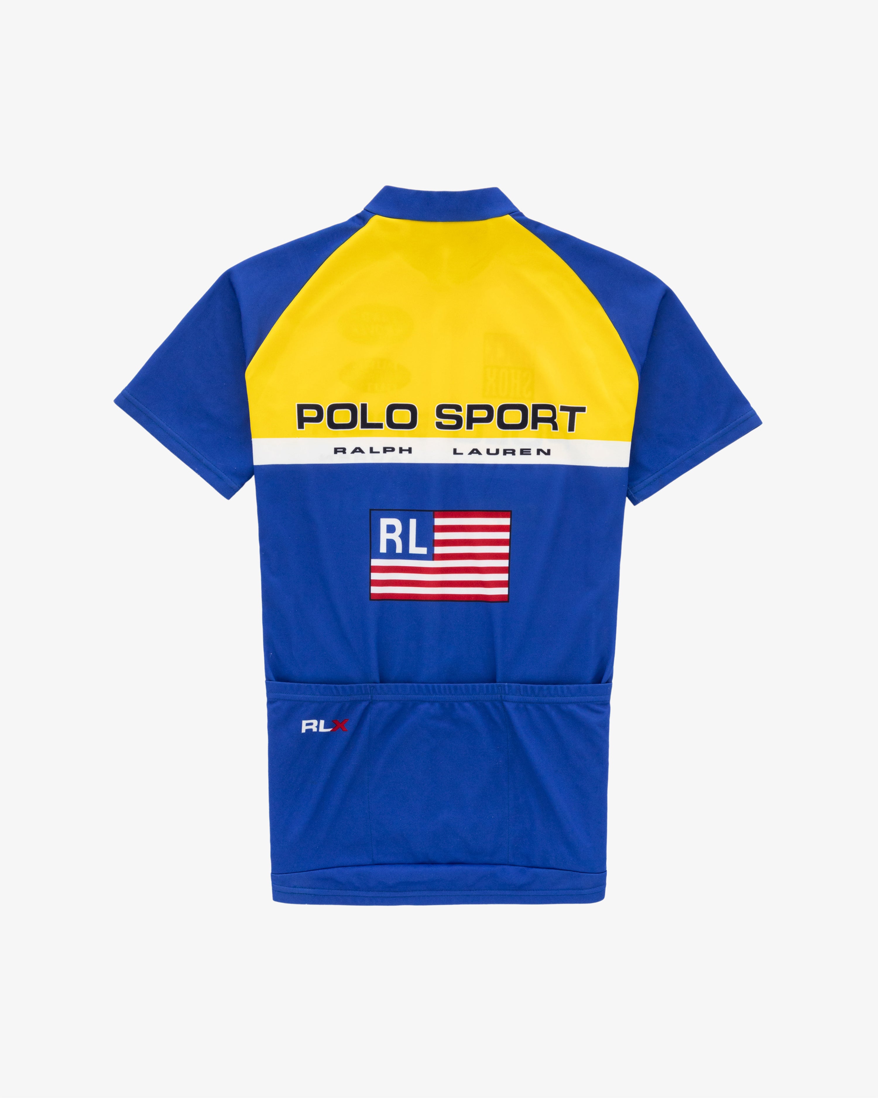 vintage cycling polo shirt