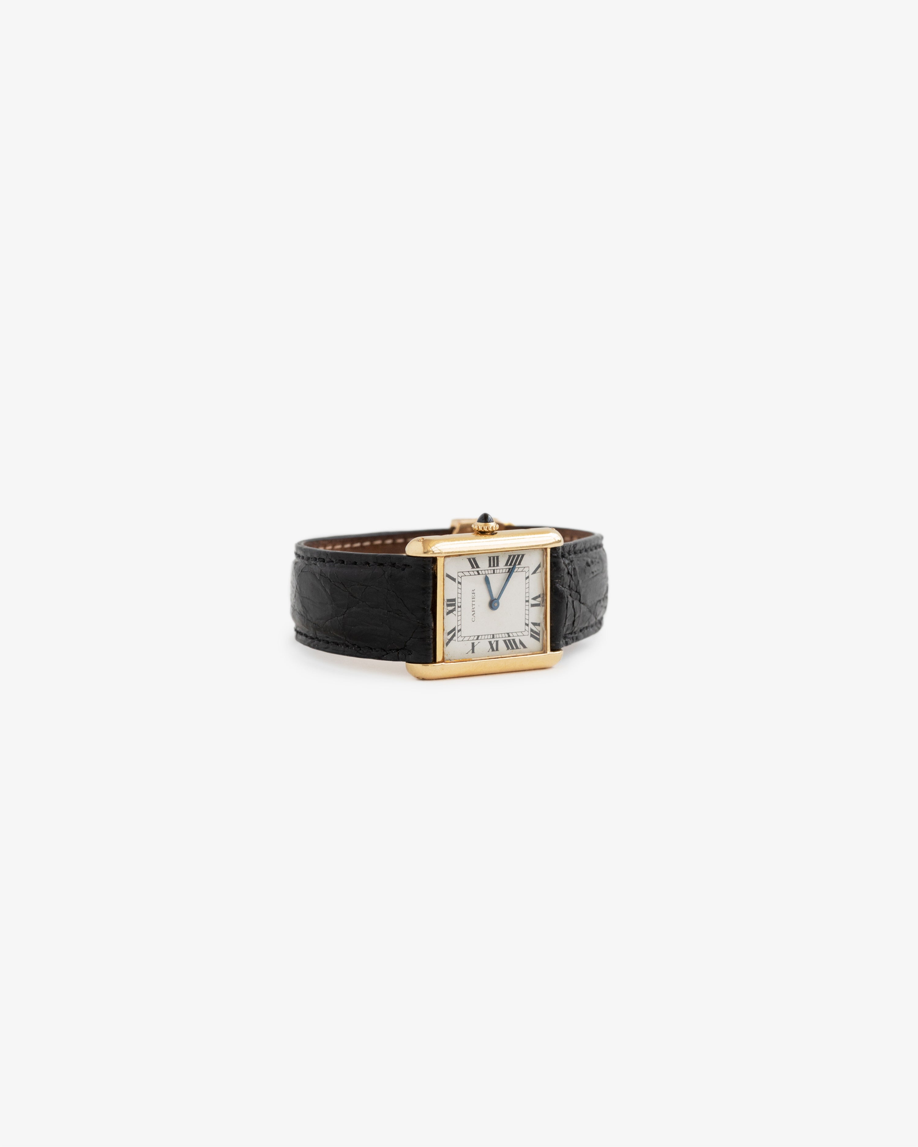 Beautiful lady's vintage Cartier Tank Louis Mécanique in all