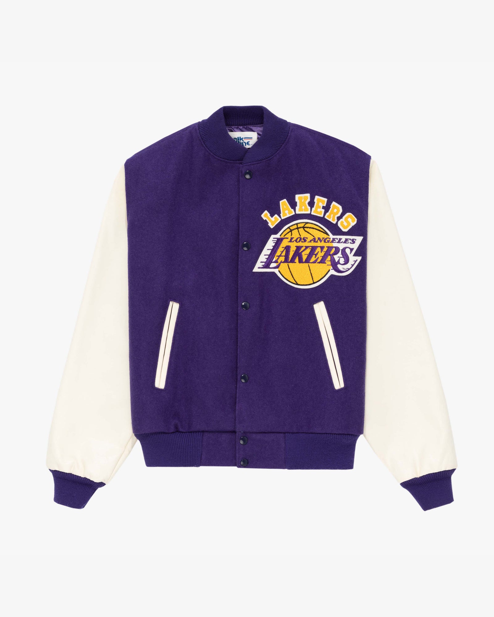 La Lakers Black/Gold Varsity Jacket