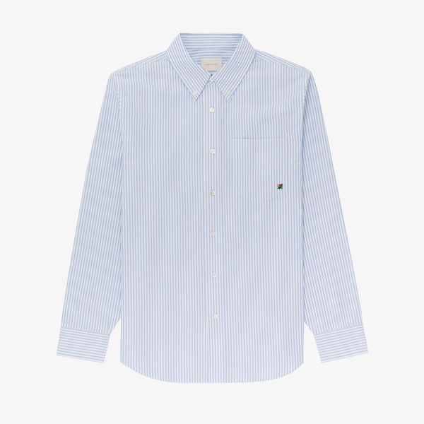 Striped Crest Oxford Shirt – Aimé Leon Dore